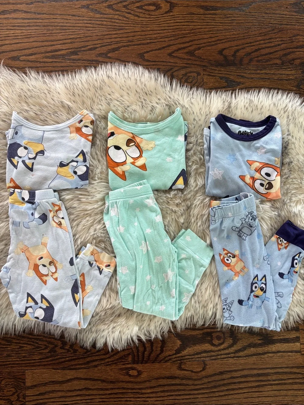 5T-6T 3 Bluey Pajama Set
